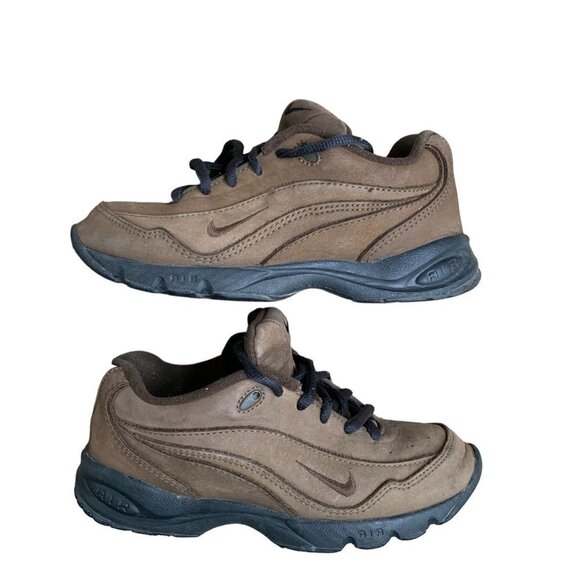 VINTAGE 1996 Nike Trainers Brown Size 6 - Picture 3 of 11